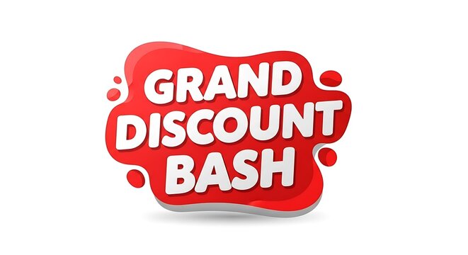 Get Ready for Huge Savings Grand Discount Bash Coming Soon for Amazing Deals on Must-Have Items, Limited Time Offer, Don't Miss Out on Incredible Savings, Promotion Banner
