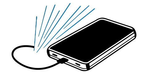 External SSD Drive with High-Speed Data Transfer Effects — Portable Storage Device and Modern Digital Technology Concept with Background Removed