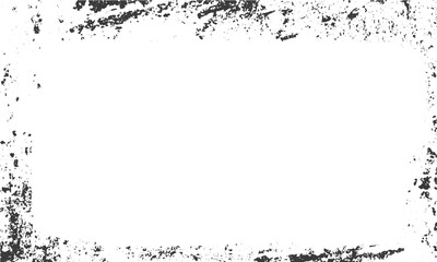 Grunge border frame background with detailed vintage texture, Old distressed frame texture with grunge border overlay