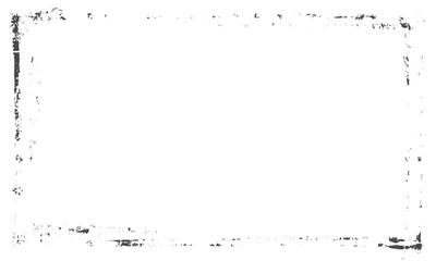 Grunge border overlay with aged vintage background texture, Abstract frame background with grunge texture and worn effect