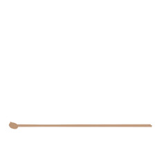 A simple illustration of a long, thin wooden stick or rod against a plain white background