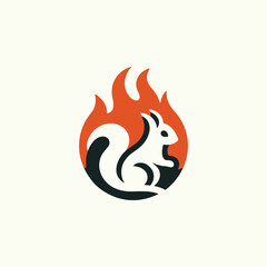 Squirrel Fire Logo
