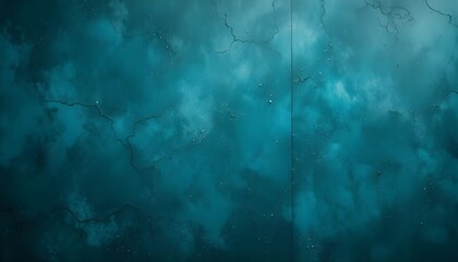 Fototapeta premium “Dark Teal Textured Panoramic Background