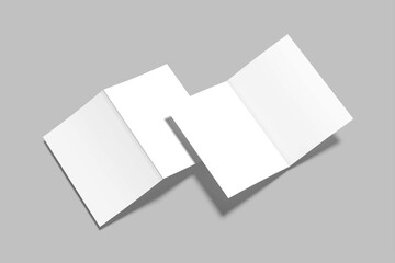 Befold Mockup Design Blank