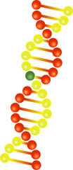 Dna strands icon