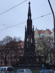 Prague streets, sights of the Czech Republic