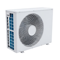 Outdoor air conditioner unit transparent background cutout png