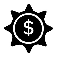 dollar icon or logo isolated sign symbol vector illustration - high quality black style vector icons