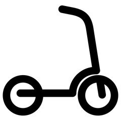 Scooter icon or logo isolated sign symbol vector illustration - high quality black style vector icons
