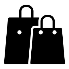 Shopping icon or logo isolated sign symbol vector illustration - high quality black style vector icons