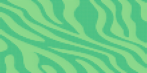 Turquoise pop art background with halftone polka dots in retro comic style, vector illustration template eps10