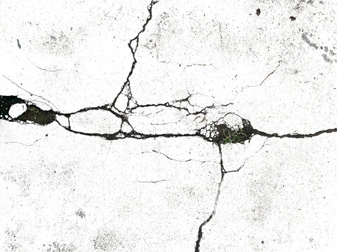 cracked wall transparent