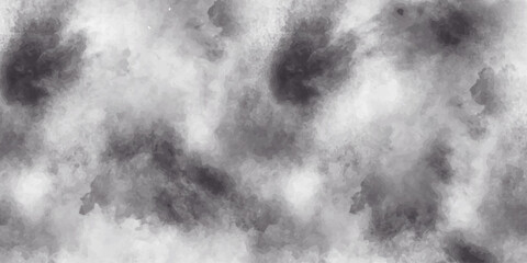 Black and white abstract background texture featuring swirling dark smoke and light mist suggesting a stormy night sky