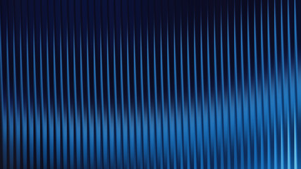 Fototapeta premium Dark blue ribbed texture with subtle light and shadow