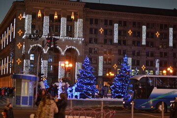 New Year's atmosphere in Lviv and Kyiv New Year's fair