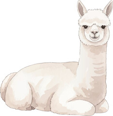 Naklejka premium アルパカ02