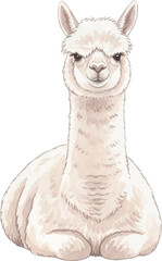 Naklejka premium アルパカ03