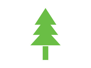 green christmas tree