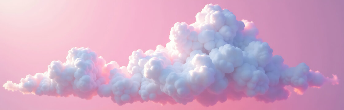 sprawling iridescent cloud wispy cotton wool floats soft backdrop infused otherworldly glow hinting