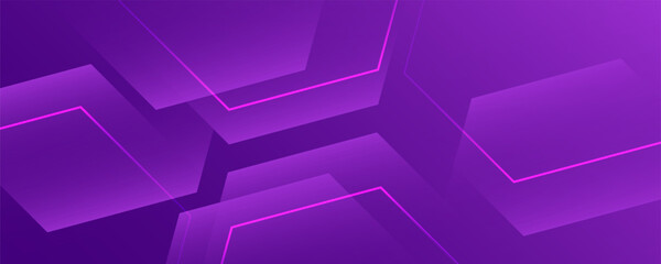 Modern banner purple background. Vector eps10