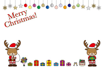 となかいくんクリスマスカード