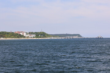 Fototapeta premium Impressionen aus Ahlbeck, einem Ortsteil der Gemeinde Heringsdorf auf der Insel Usedom 