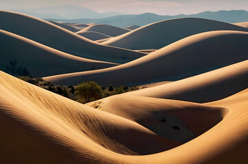 sand dunes in Death Valley