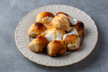 Bosnian Borek with Minced Meat - Bosnak Boregi - Bosnak mantisi