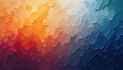 Sunrise Splash Gradient Texture with Warm, Rough, Painterly Color Transitions
