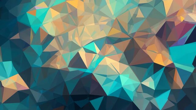 Futuristic abstract geometric blue polygon mosaic pattern design vector background texture wallpaper