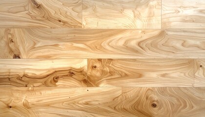 Light-colored wooden planks with distinct grain patterns forming a textured surface, showing natural variations in tone and texture