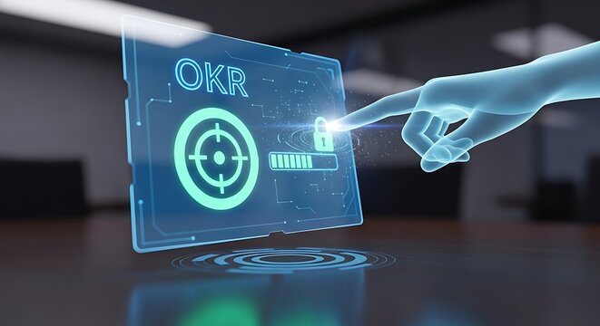 Achieving business goals with OKR framework and digital technology unlocks success, driving growth, and innovation in a modern business environment