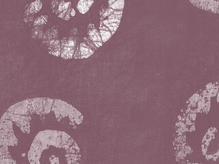 pinkish arty cloth backdrop