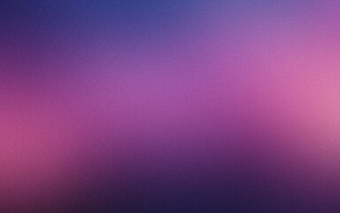 Abstract gradient background with purple blue grainy effect. Blurred texture with digital noise. 3D rendering