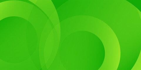 Abstract green circle background trendy. Fluid shapes composition. flow art good