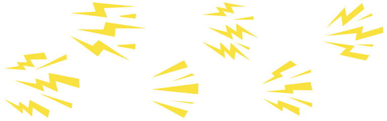 vector lightning icons, Lightning bolt icon. Flash symbol, thunderbolt, blitz lightnings strike sign. Electric energy black vector illustration of lightning icons, vector illustration of lightning, 