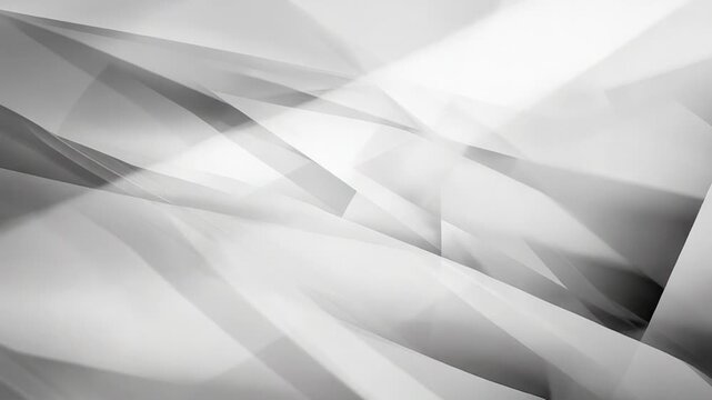 Abstract geometric background with monochrome sharp forms and lines