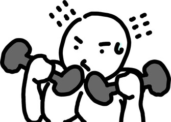 아령과 바벨을 활용한 근력운동과 웨이트트레이닝 장면, 헬스장에서의 중량 운동과 홈트레이닝 분위기, 건강과 체력 향상을 위한 피트니스 라이프스타일을 담은 웰니스 이미지