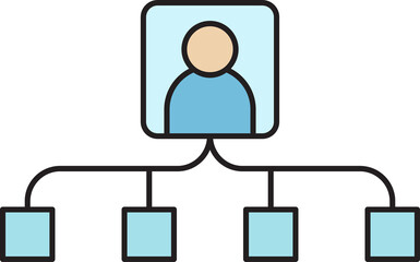 Hierarchy Chart Icon
