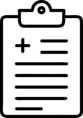 clipboard icon vector illustration