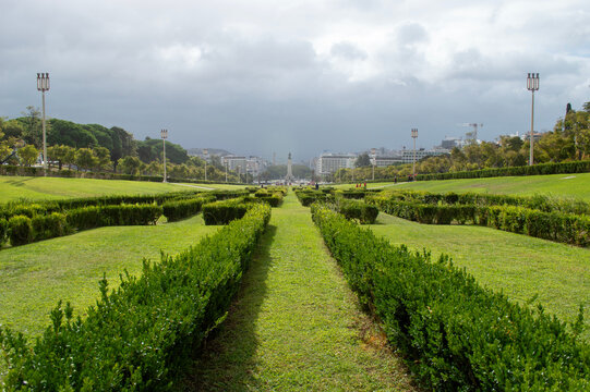Parque Eduardo VII en Lisboa