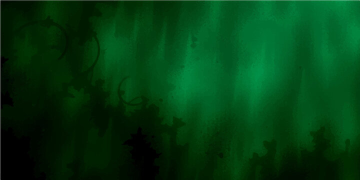 Bright abstract green background texture with light particles for nature-inspired summer or Christmas design