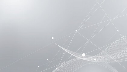 Abstract Geometric Structure with Network Pattern Background