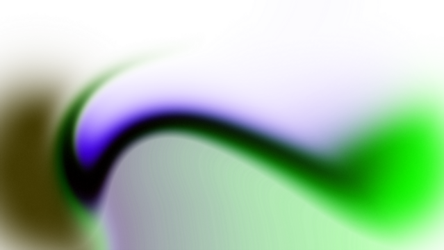 Abstract Blue Green and Brown Swirling Fluid Motion with Dark Outline Keywords: abstract, fluid, motion, swirl, blue, green, brown, dark, outline