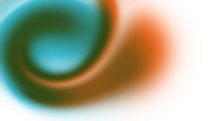 Swirling Teal and Orange Abstract Gradient Fluid Motion with Green Accents Keywords: abstract, background, gradient, fluid, motion, swirl, teal