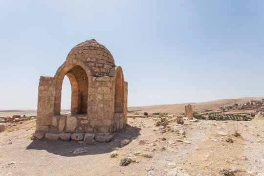 Ruins of tomb in Dara province in Mardin City