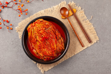 Aged kimchi, kimchi, side dish, food, cabbage, plant, vegetable, vegetables, pickled cabbage, food, kimchi, side dish
