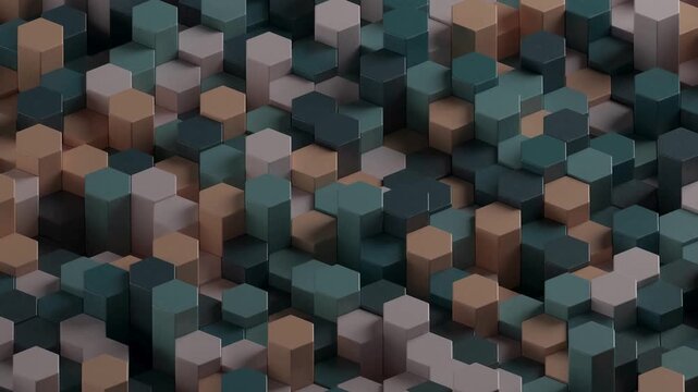 Digital pixel camouflage seamless vector pattern texture illustration grey squares backdrop