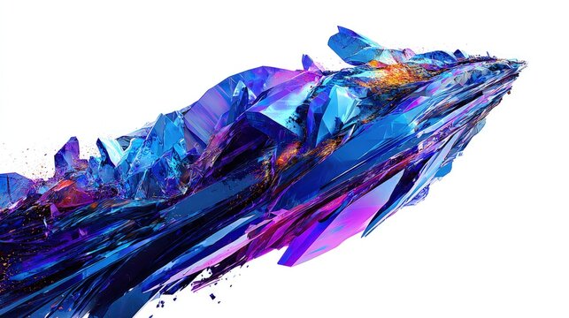 Abstract Colorful Arrow Design Element