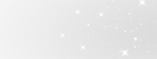 Golden Sparkle Dust Vector with Shiny Christmas Star Pattern